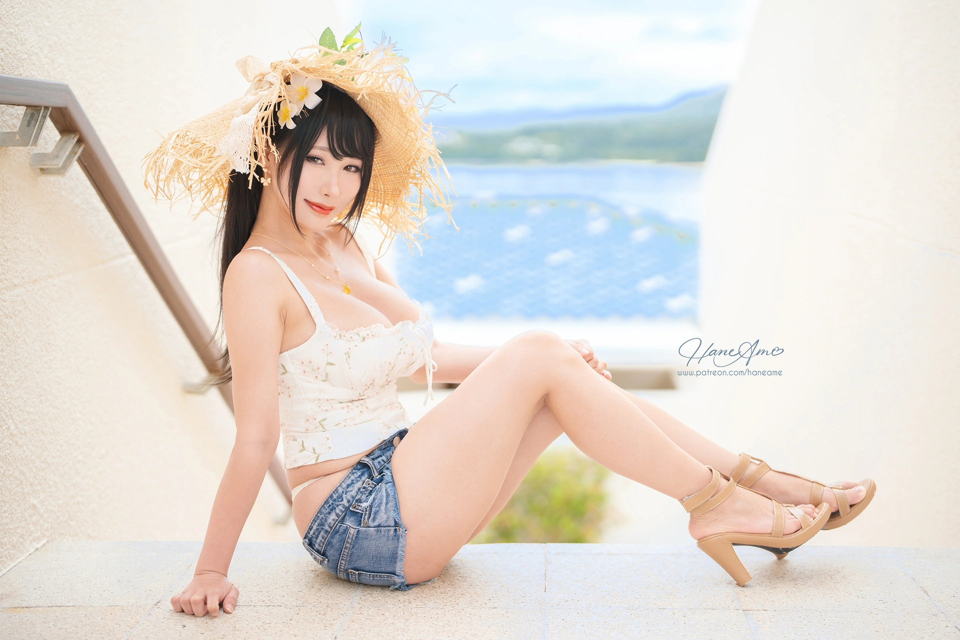 雨波HaneAme – NO.389 盛夏記憶中的田園少女 1