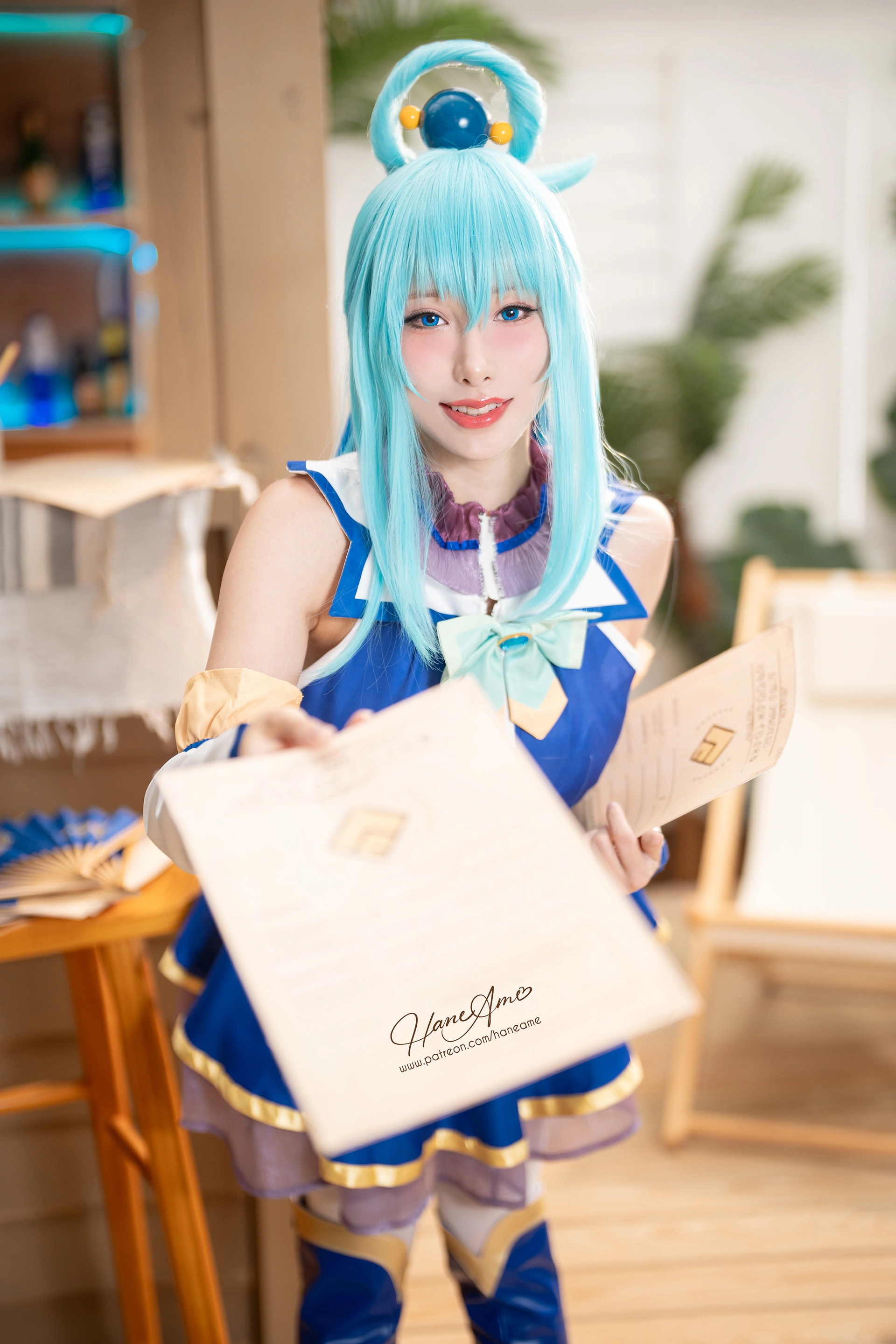 雨波HaneAme – NO.393 Konosuba Aqua 阿克婭 1